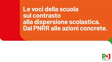 Le Voci Della Scuola Sul Contrasto Alla Dispersione Scolastica Dal