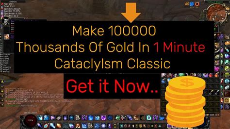 The Best And Greatest AFK Cataclysm Classic WOW Gold Farm Solo Make