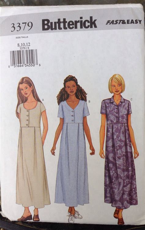 Simplicity 7181 2 Hour Dress Frazerblayre