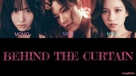 MISAMO ミサモ BEHIND THE CURTAIN Color Coded Lyric Or swagKaka