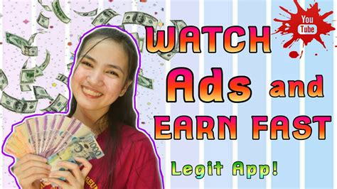 How To Earn Money Online By Watching Ads Legit App Youtube