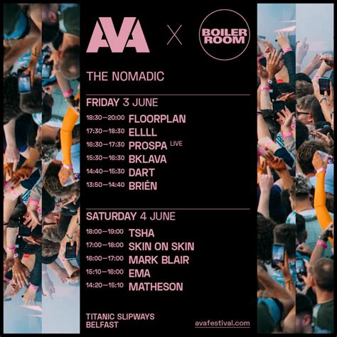 Boiler Room X Ava Festival Ava Festival Sign Up