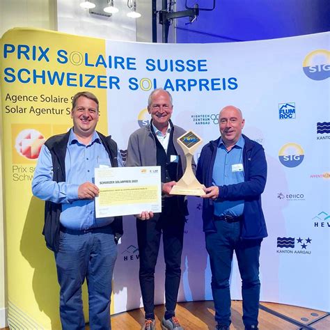 Mbrsolar Mit Schweizer Solarpreis Ausgezeichnet