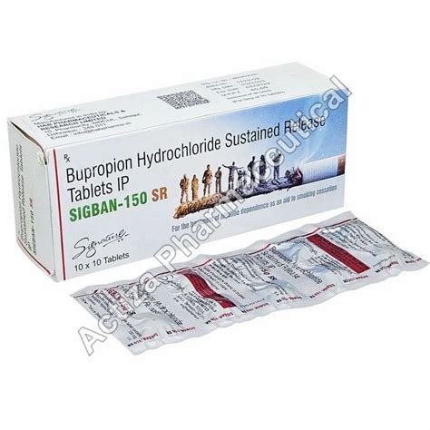 Sigban SR 150Mg At Rs 800 Stripe Bupropion Tablets In Surat ID