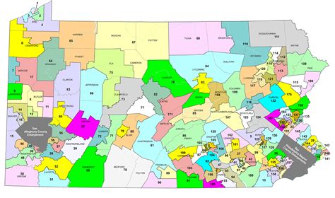 Pa State House District Map Daron Philippa