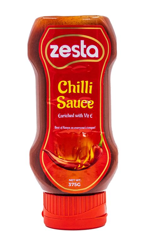 Zesta Chilli Sauce G Raisons Distributors Ltd