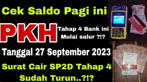 Pkh Hari Ini Cek Saldo Pkh Tahap Bpnt Tahap Pagi Ini Tanggal