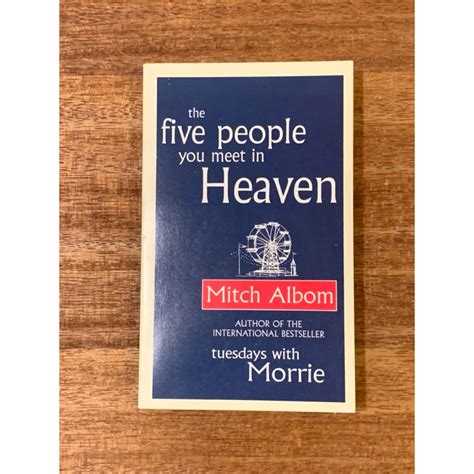 The Five People You Meet In Heaven Book By Mitch Albom Shopee Malaysia