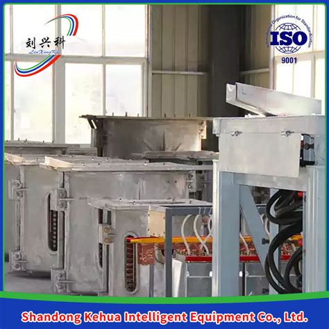 Aluminum Shell Induction Melting Furnace For Pig Iron Smelting Ingots