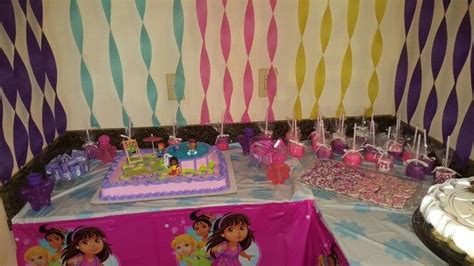 Cake and sweets...dora and friends Friend Birthday, 4th Birthday, Birthday Party, Dora And ...