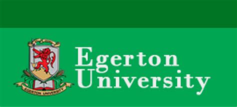 List of Courses Offered at Egerton University 2025 | EU