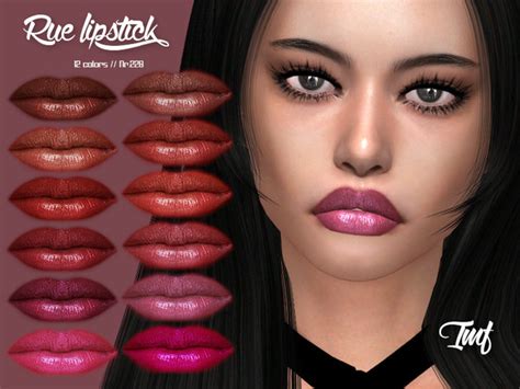 The Sims Resource IMF Rue Lipstick N 228