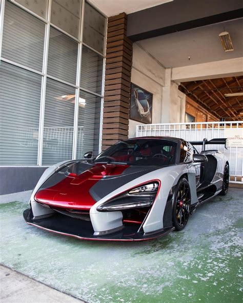 McLaren 720S Red And Black Sports Car