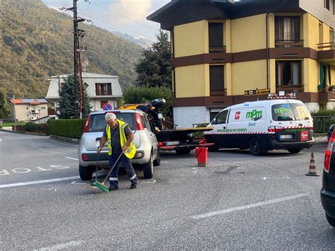 Incidente Auto Moto Sulla Provinciale Enne Ferito In Codice Giallo