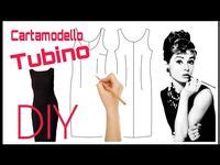 8 Idee Su Cartamodello Abito A Tubino Tutorial Vestito Cucito