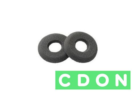 Poly Ørepuder Til Headset Sort Pakke Med 2 Til Supraplus H251
