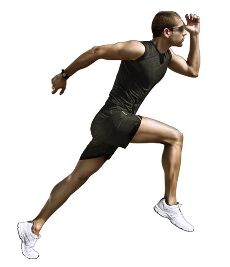 Fitness Man Runner Athlete Health Jogging Strength Png