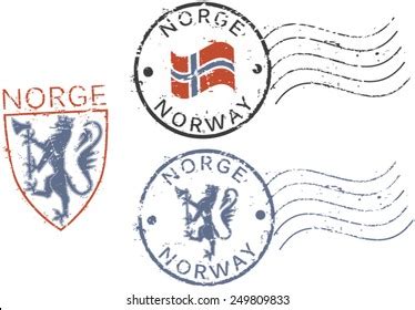 Norway Passport Stamp Images, Stock Photos & Vectors | Shutterstock