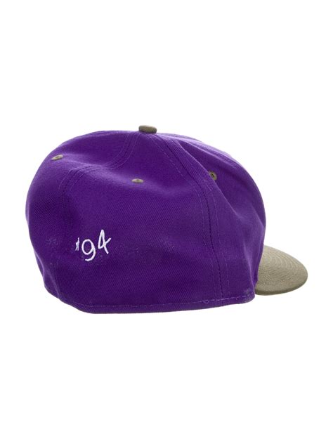 Supreme Gonz Logo New Era Hat Purple Hats Accessories Wspme55538