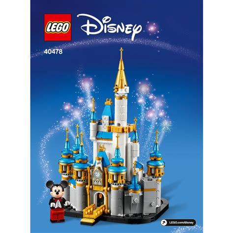 LEGO Mini Disney Castle Set 40478 Instructions | Brick Owl - LEGO ...