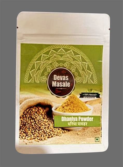 Natural Green G Devas Masale Dhaniya Powder Gm Packet At Rs