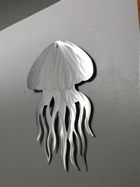 Jellyfish Wall Art / Jellyfish Wall Sculpture / Custom Metal - Etsy