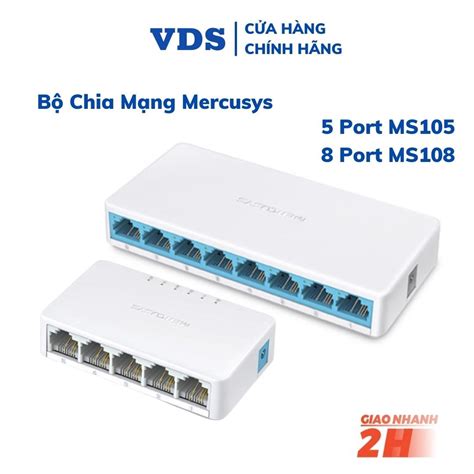 Bộ chia mạng 5 8 cổng switch 5 8 port 10 100Mbps chia tín hiệu lan