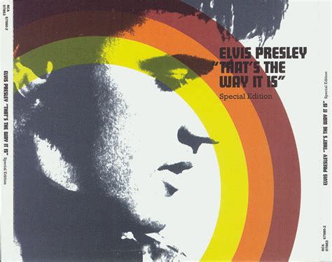 Elvis Presley Thats The Way It Is Special Edition 2000 Cd Discogs