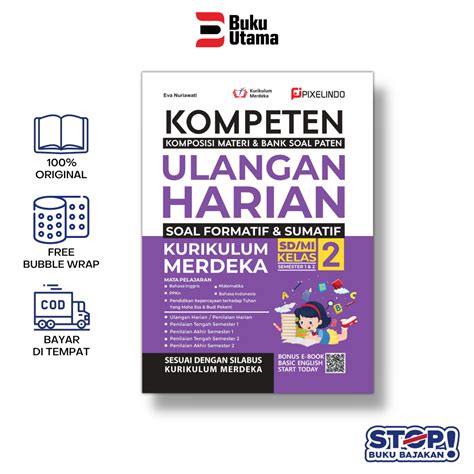 Jual Buku Kompeten Ulangan Harian Kurikulum Merdeka Kelas Sd Mi