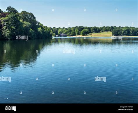 Waterloo Lake At Roundhay Park Roundhay Leeds West Yorkshire England