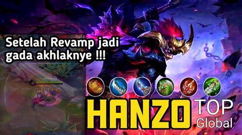 Hero Ini Semakin OP Setelah Revamp New Meta Top 2 Global Hanzo