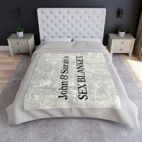 Couple Sex Blanket Perfect For A Sex Room Or Naughty T For Her Customizable Blanket Naughty