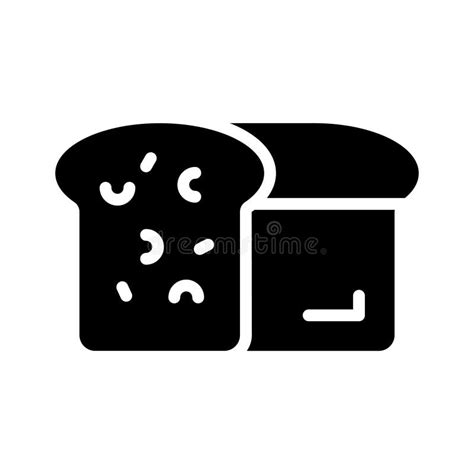 Bread Stock Illustration Illustration Of Glyph Breakfast 337319072