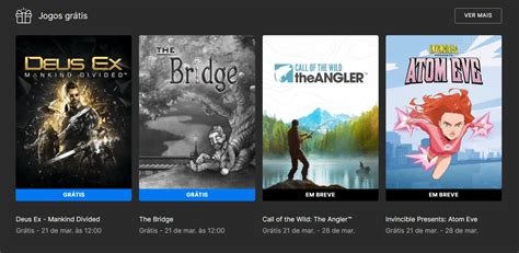 Resgate Os Jogos Gratuitos Da Semana Na Epic Store Promotec Games