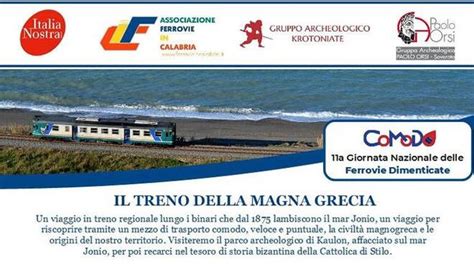 Adesione Allitinerario Del Treno Della Magna Graecia CrotoneInforma