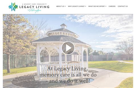 Legacy Living | Website With Brains