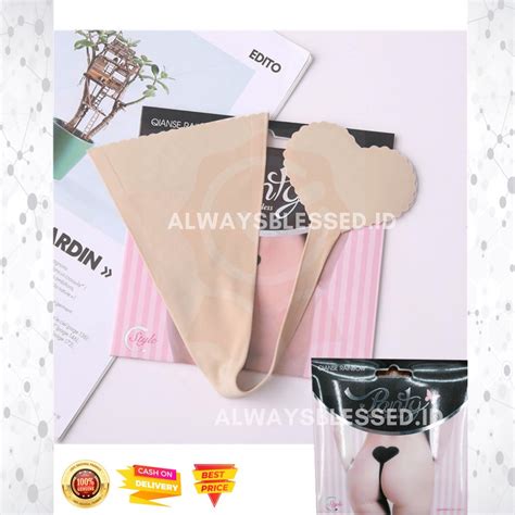 Jual Disposable GSTRING Seamless Anti Jiplak Celana Dalam Sexy Bikini 1 Kali Pakai Shopee