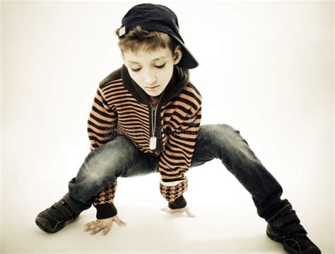 Little Cool Hip Hop Boy In Dance Royalty Free Stock Photos Image