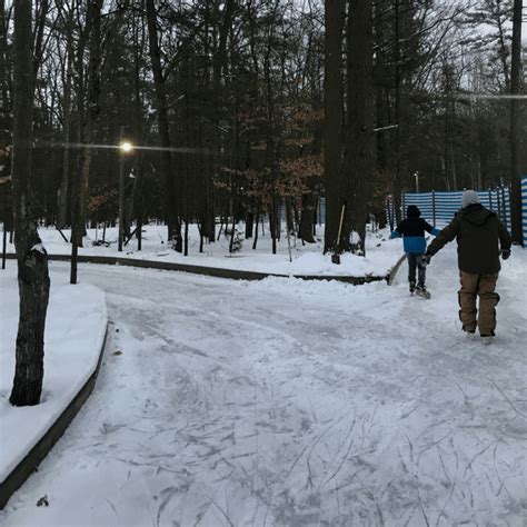 An Ice Skating Trail In The Woods That You Need To Visit