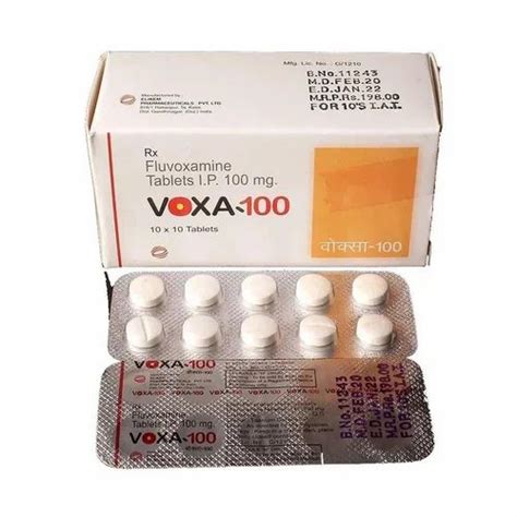 Fluvoxamine Mg Tablet At Rs Stripe Fluvoxamine Capsule In