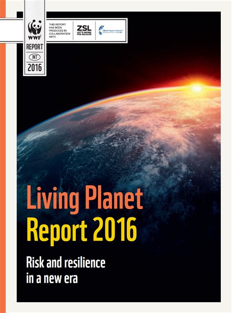WWF: Living Planet Report 2016