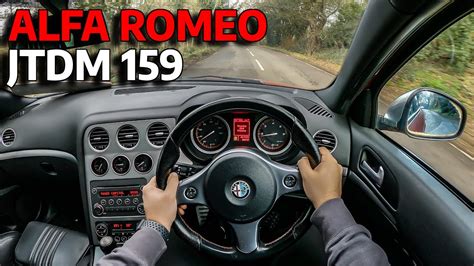 ALFA ROMEO 159 SPORTSWAGON 2 4 JTDM TI POV TEST DRIVE REVIEW UK