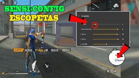 Sensibilidad Perfecta Para Dar Todo Rojo Con Escopeta En Free Fire