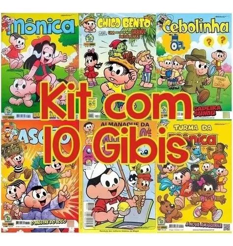 Menor Pre O Kit Gibis Turma Da M Nica Novos Parcelamento Sem Juros