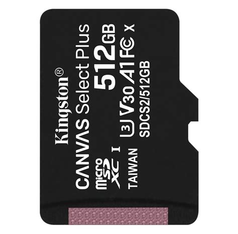 Kingston Canvas Select Plus Microsd Card Mb Gb Billig