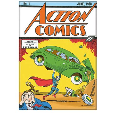 Superman Magsupaction1 Superman No1 Action Comics Magnet