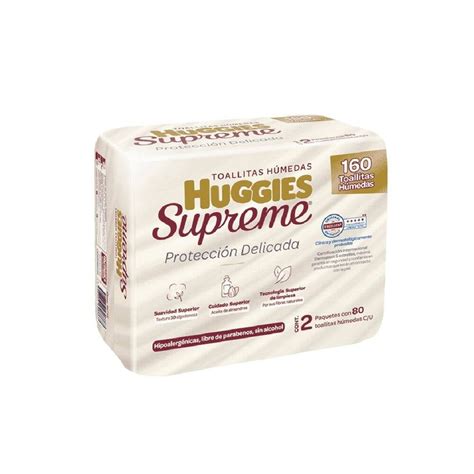 Toallitas H Medas Huggies Supreme Protecci N Delicada Paquetes Con