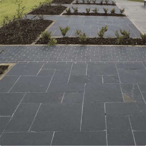 Black Limestone Paving Supplier MPG Stone