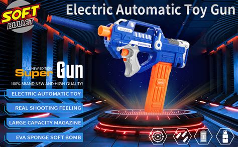 Pistolas de juguete automáticas eléctricas para dardos Nerf Guns