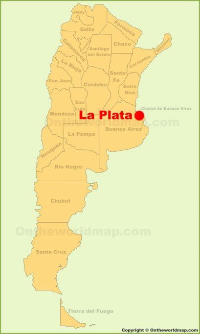 La Plata Maps | Argentina | Maps of La Plata